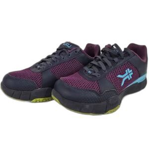 Women's Kuru Quantum 2 Purple, Black, & Teal Walking/Running Shoes Size 7.5